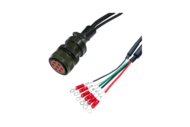 A6/A5 2.0~5.0kW power integrated brake cable (PANASONIC MINAS A6/A5 Servo Cable)