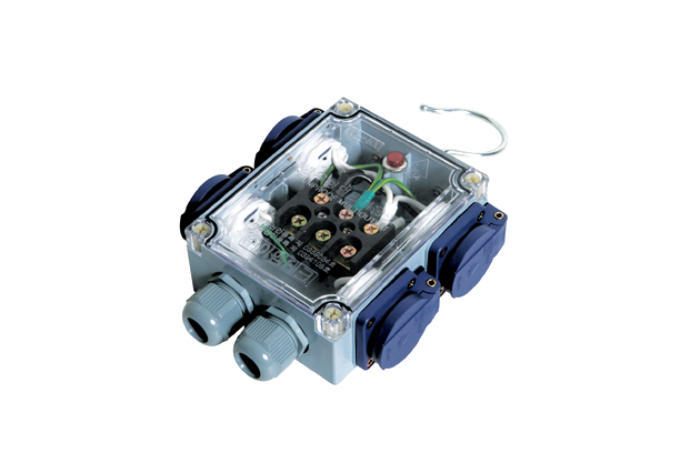 EOL-400 4구방우형멀티아울렛