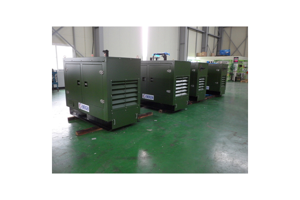 Bonnet type generator sets
