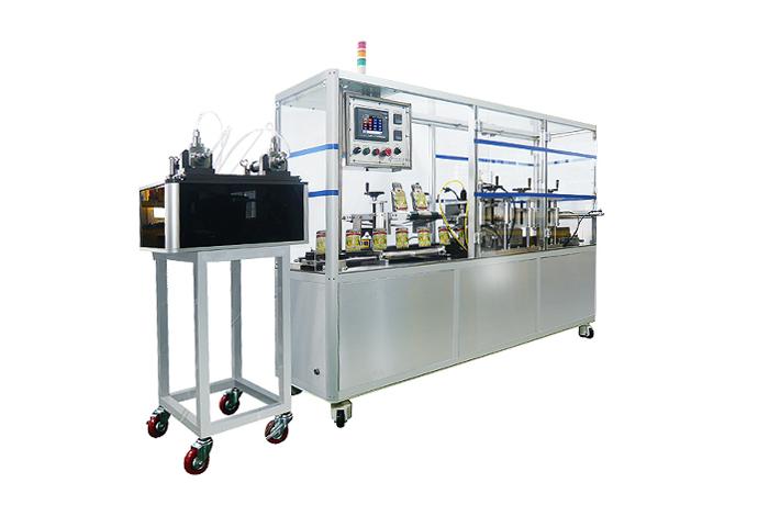 Straight mask pouch auto packer