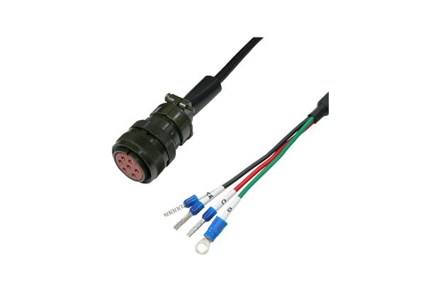Σ-7 SGMCS Flange1, 3 power cable (YASKAWA ∑-7/∑-V Servo Cable)
