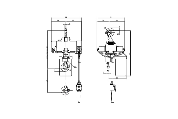 에어 호이스트 (AIR HOIST (VANE TYPE))