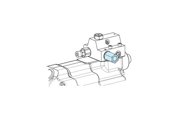 Fitting LS Kit with Integrated Filter for Variable Displacement Pumps