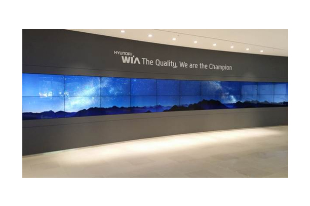 현대 WIA TECH CENTER 전시장