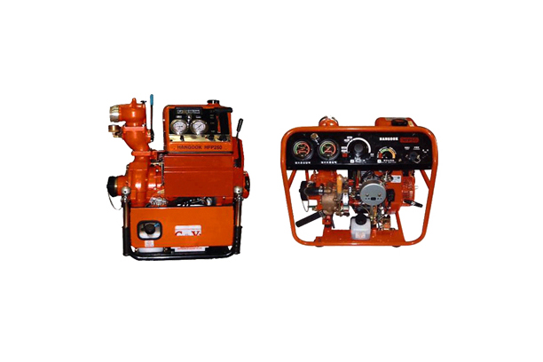 Emergency fire pump