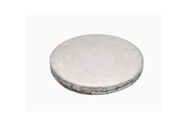 Upper portion of the titanium ingot (test piece)