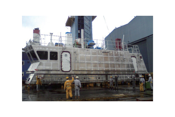 PC-500TON DECK HOUSE (ALUMINUM)