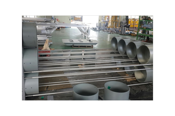 SUBMARINE AIR BOTTLE CYLINDER RACK