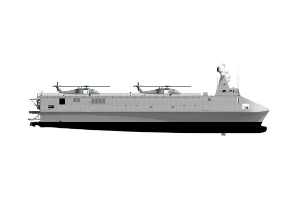 60M Class Aluminum Development of High Speed Special Support Ship