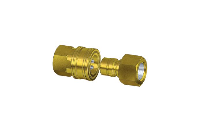 Double Path Open Coupler