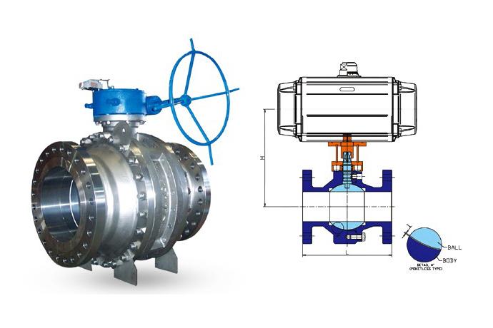 Pocketless Ball Valve