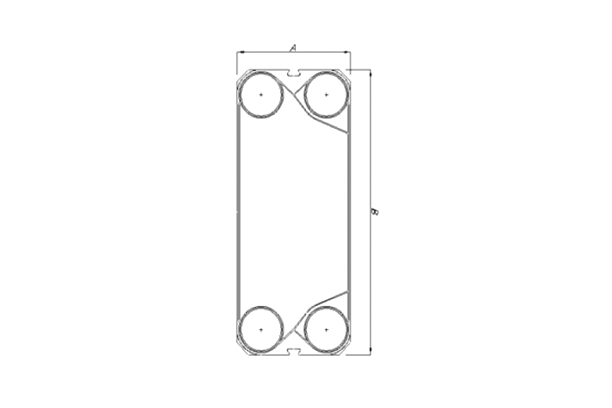 Plate & Gasket Dimension Table
