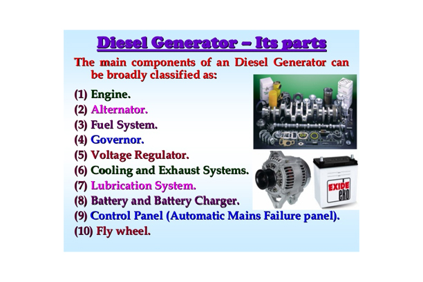 Emergency Diesel Generator
