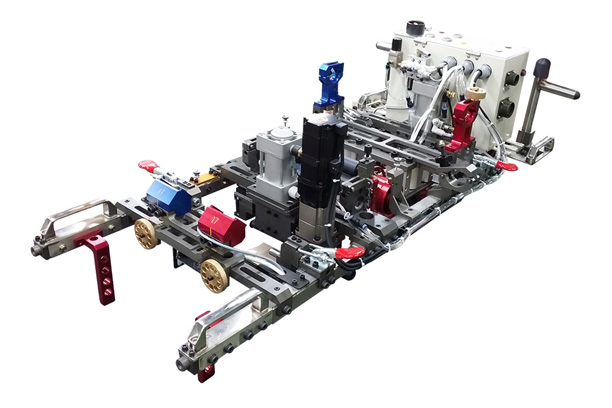 TRIPLEX BONDING MACHINE-RAIL TYPE