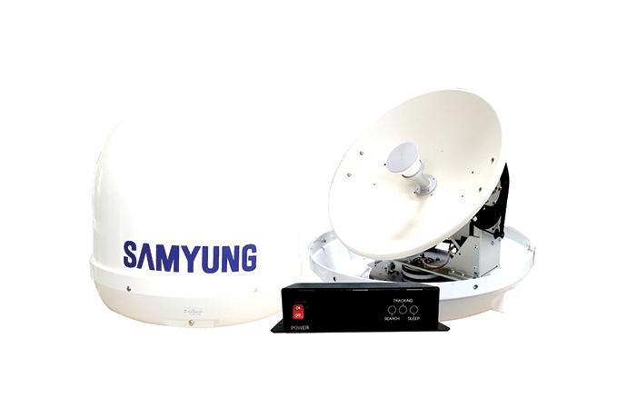 선박용 위성 TV 안테나