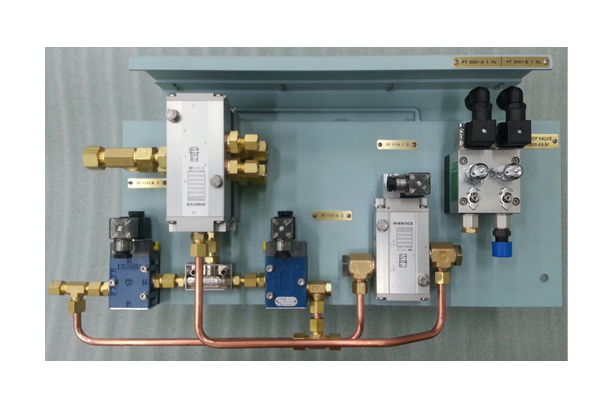 Main starting valve unit