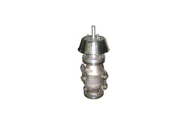PRESSURE RELIEF VALVE WITH FLAME ARRESTER